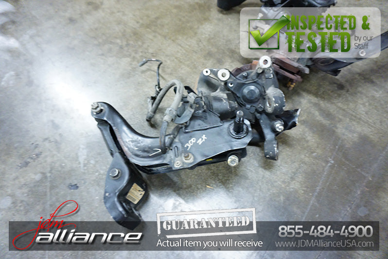 JDM 90-96 Nissan 300ZX Z32 Front Knuckles Spindles Hubs Control Arms OEM