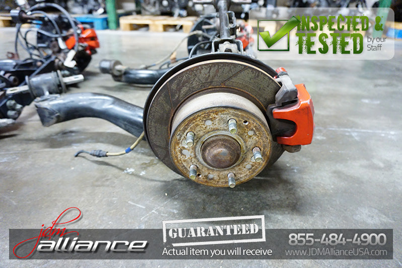 JDM 02-06 DC5 Rear Brake Hubs Rotor Trailing Arms Calipers ITR Acura RSX