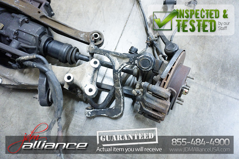 JDM 96-01 Mitsubishi Lancer Evo 4 5 6 Rear Subframe Differential Axles Brakes