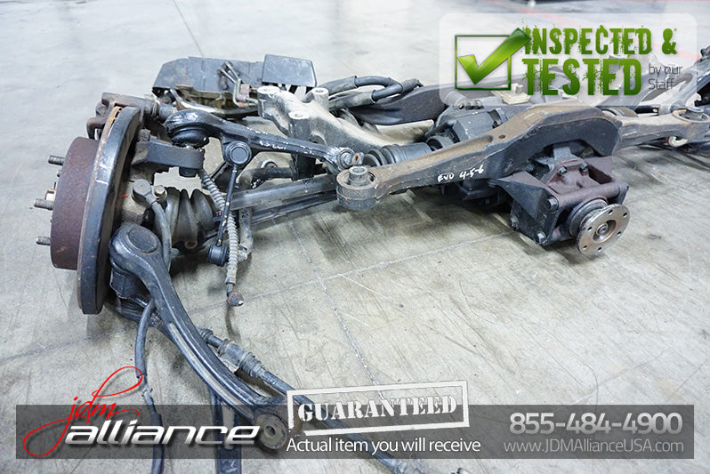 JDM 96-01 Mitsubishi Lancer Evo 4 5 6 Rear Subframe Differential Axles Brakes