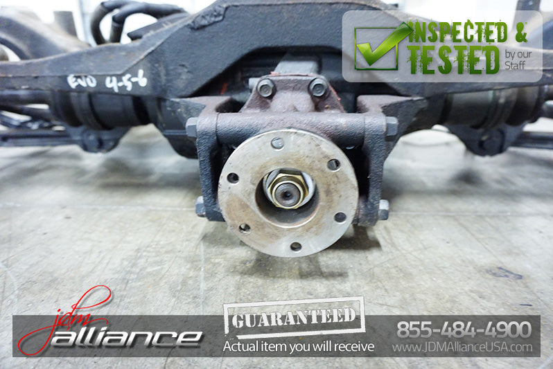 JDM 96-01 Mitsubishi Lancer Evo 4 5 6 Rear Subframe Differential Axles Brakes