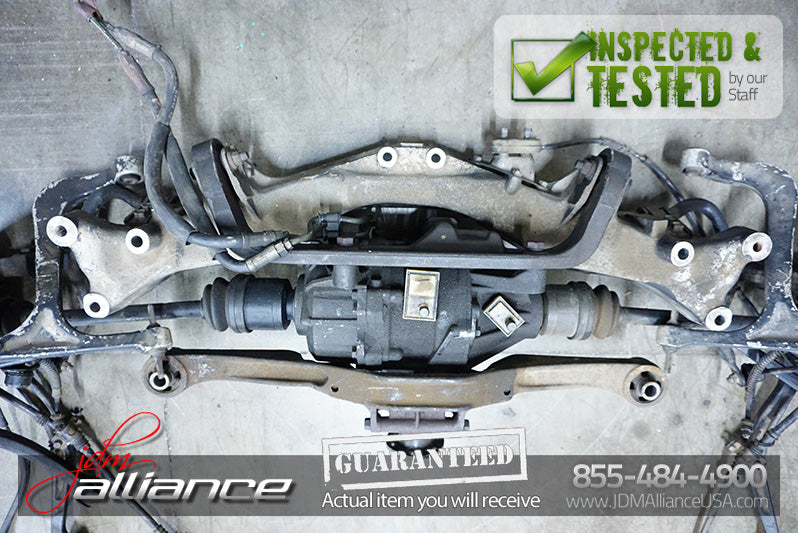 JDM 96-01 Mitsubishi Lancer Evo 4 5 6 Rear Subframe Differential Axles Brakes