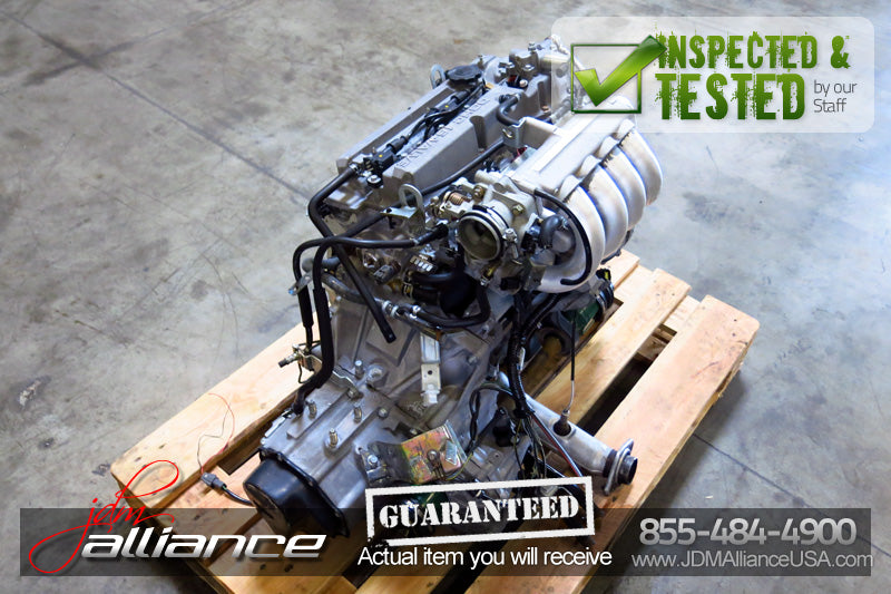 JDM 99-03 Mazda Protege 323 Familia ZL 1.5L DOHC Engine 5 Speed Transmission - JDM Alliance LLC