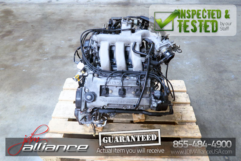 JDM 93-97 Mazda KL-DE 2.5L DOHC V6 Engine MX6 MX6 626 Ford Probe KL - JDM Alliance LLC