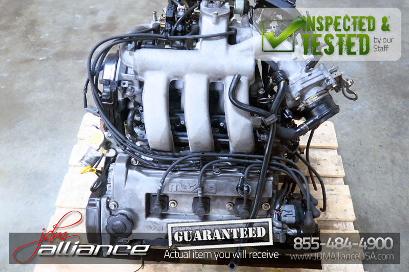 JDM 93-97 Mazda KL-DE 2.5L DOHC V6 Engine MX6 MX6 626 Ford Probe KL - JDM Alliance LLC