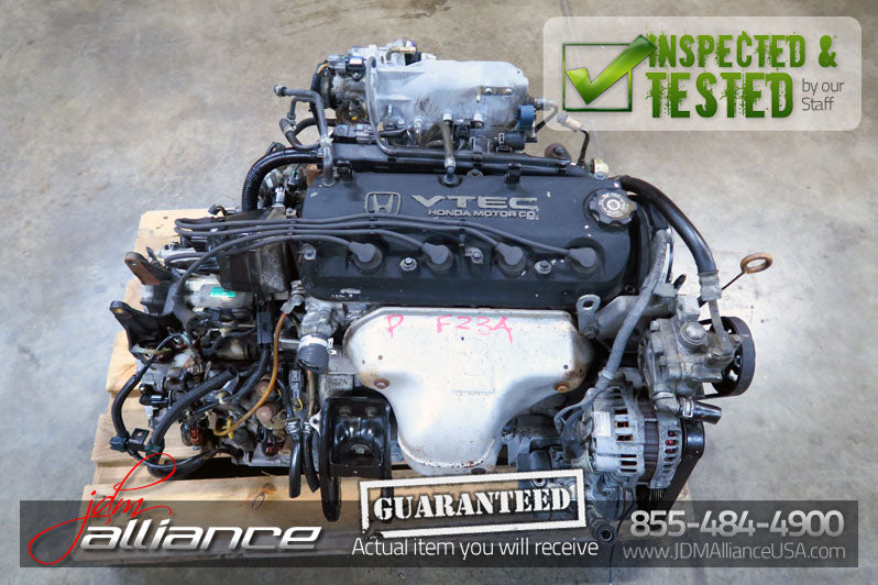 JDM 98-02 Honda Accord F23A 2.3L SOHC VTEC Engine Only F23A1 - JDM Alliance LLC