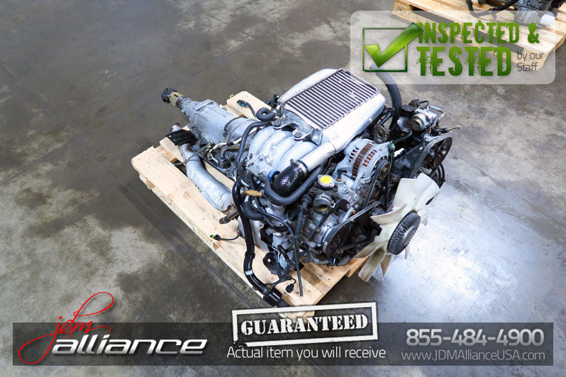 JDM Mazda RX-7 FC3S 13B 1.3L Turbo Rotary Engine & Automatic Transmission