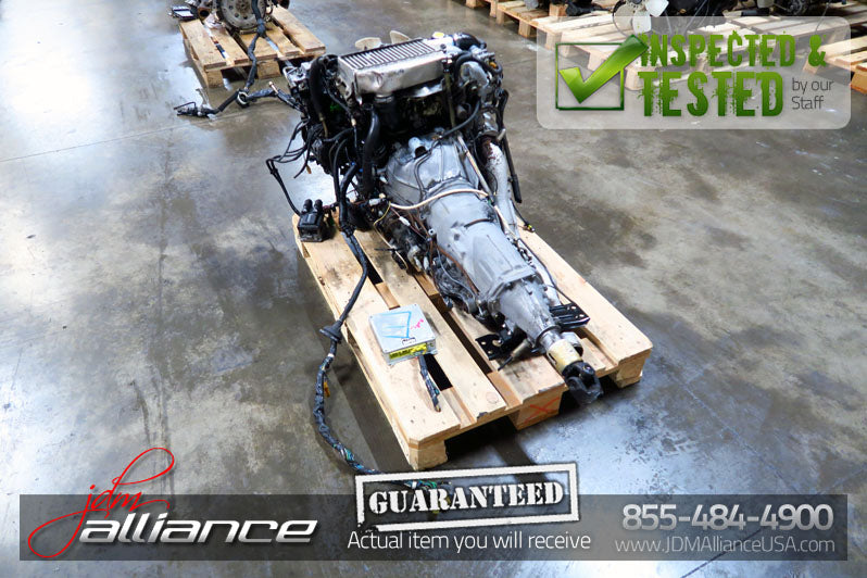 JDM Mazda RX-7 FC3S 13B 1.3L Turbo Rotary Engine & Automatic Transmission - JDM Alliance LLC