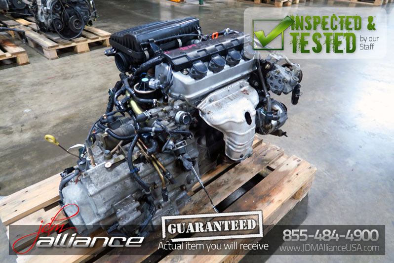 JDM 01-05 Honda Civic EX D17A 1.7L SOHC VTEC Engine D17A2 - JDM Alliance LLC