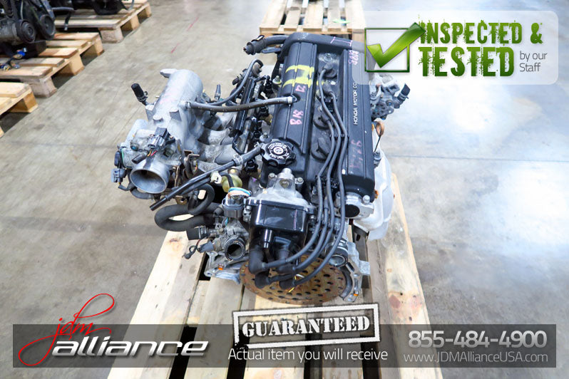 JDM 97-01 Honda CR-V B20B 2.0L DOHC obd2 Engine *Low Intake* Integra - JDM Alliance LLC