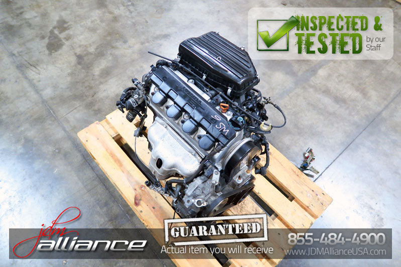 JDM 01-05 Honda Civic EX D17A 1.7L SOHC VTEC Engine D17A2 - JDM Alliance LLC