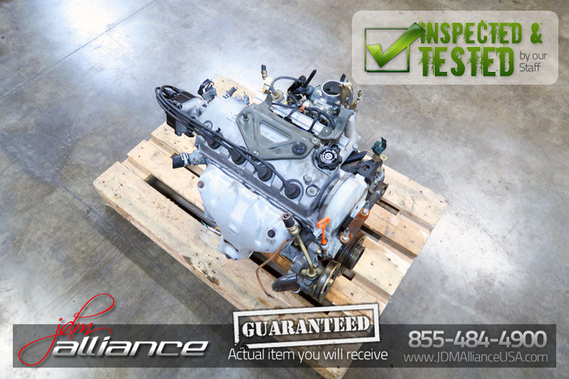 JDM 96-00 Honda D16A 1.6L SOHC obd2 *Non VTEC* Engine - D16Y7 ZC - JDM Alliance LLC
