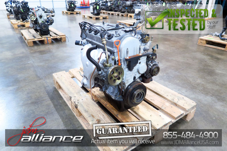 JDM 96-00 Honda D16A 1.6L SOHC obd2 *Non VTEC* Engine - D16Y7 ZC - JDM Alliance LLC