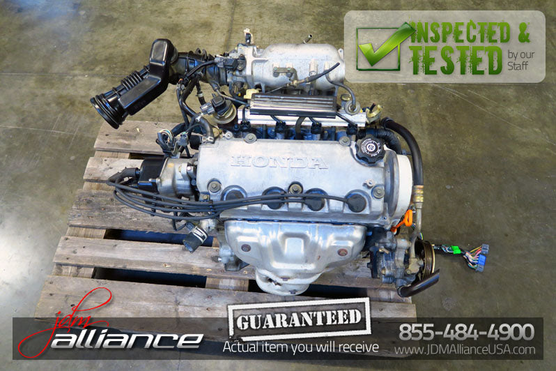 JDM 96-00 Honda D16A 1.6L SOHC obd2 VTEC Engine - D16Y8 ZC - JDM Alliance LLC