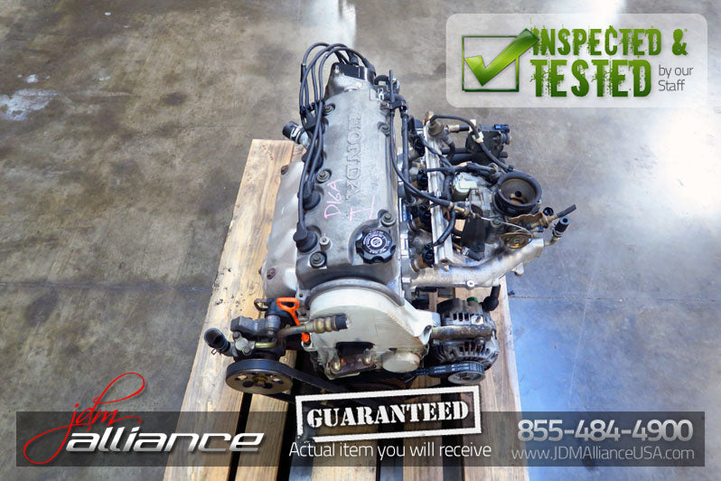 JDM 96-00 Honda D16A 1.6L SOHC obd2 *Non VTEC* Engine - D16Y7 ZC - JDM Alliance LLC