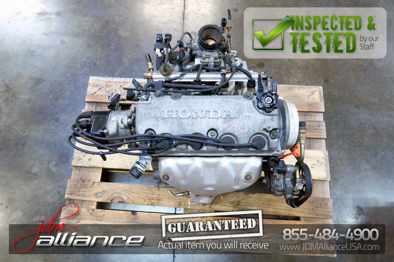 JDM 96-00 Honda D16A 1.6L SOHC obd2 *Non VTEC* Engine - D16Y7 ZC - JDM Alliance LLC