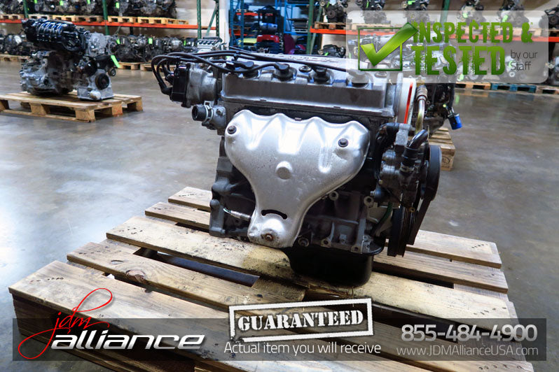 JDM 96-00 Honda D16A 1.6L SOHC obd2 *Non VTEC* Engine - D16Y7 ZC - JDM Alliance LLC