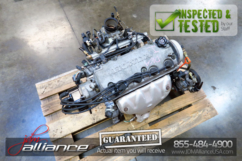 JDM 96-00 Honda D16A 1.6L SOHC obd2 *Non VTEC* Engine - D16Y7 ZC - JDM Alliance LLC
