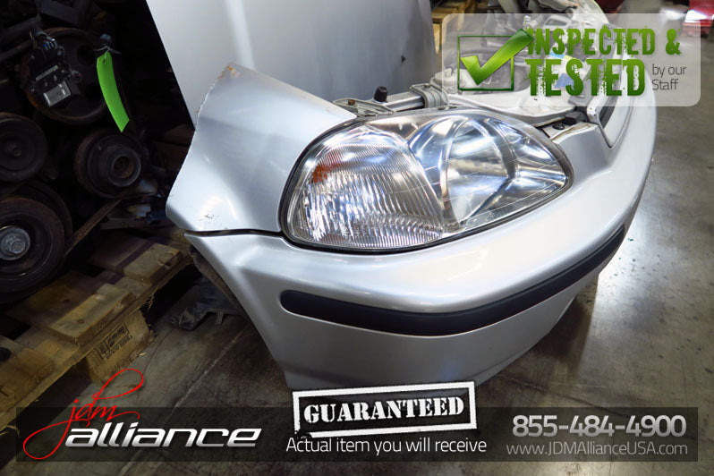 JDM 96-98 Honda Civic EK3 Front Nose Cut Bumper Headlights EK4 EK9 - JDM Alliance LLC
