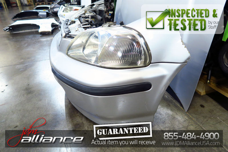JDM 96-98 Honda Civic EK3 Front Nose Cut Bumper Headlights EK4 EK9 - JDM Alliance LLC