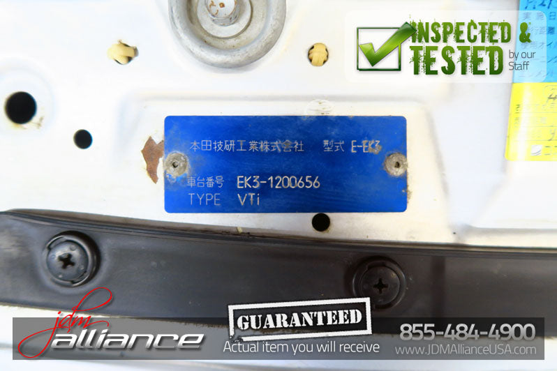 JDM 96-98 Honda Civic EK3 Front Nose Cut Bumper Headlights EK4 EK9 - JDM Alliance LLC