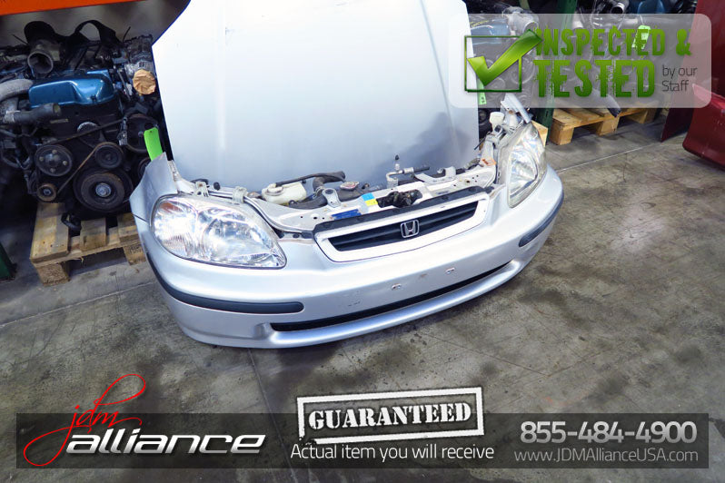JDM 96-98 Honda Civic EK3 Front Nose Cut Bumper Headlights EK4 EK9 - JDM Alliance LLC