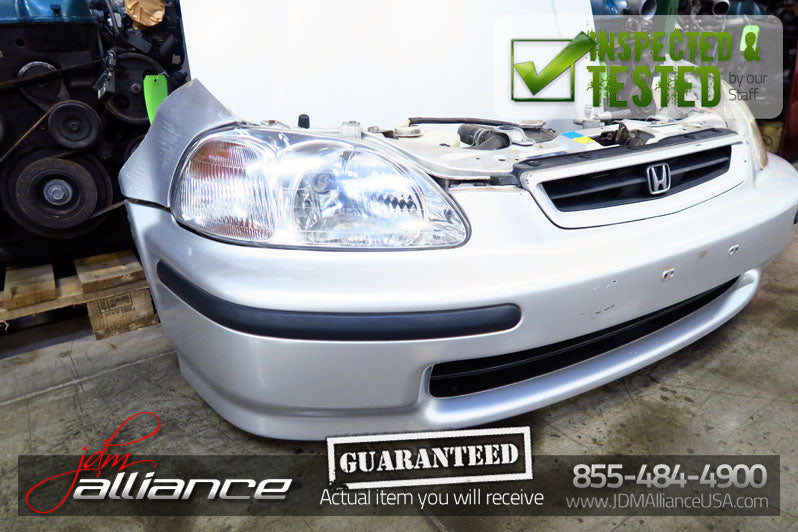 JDM 96-98 Honda Civic EK3 Front Nose Cut Bumper Headlights EK4 EK9 - JDM Alliance LLC