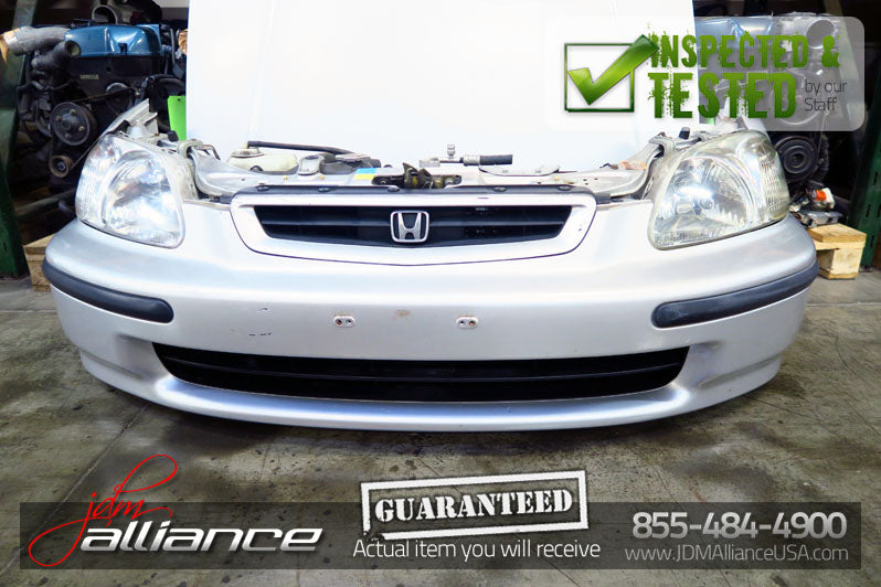 JDM 96-98 Honda Civic EK3 Front Nose Cut Bumper Headlights EK4 EK9 - JDM Alliance LLC