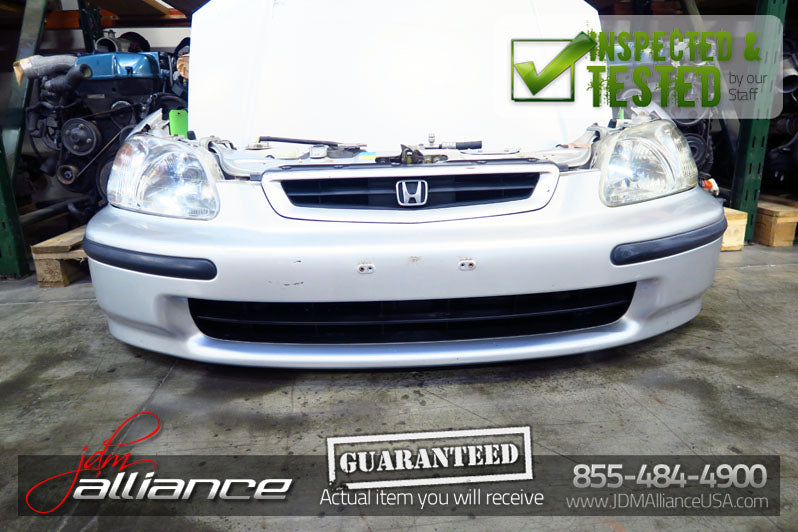 JDM 96-98 Honda Civic EK3 Front Nose Cut Bumper Headlights EK4 EK9 - JDM Alliance LLC