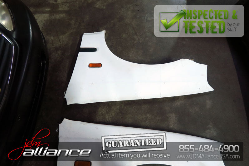 JDM 99-00 Honda Civic EK3 Front Nose Cut Bumper Headlights EK9 EK4 SiR - JDM Alliance LLC