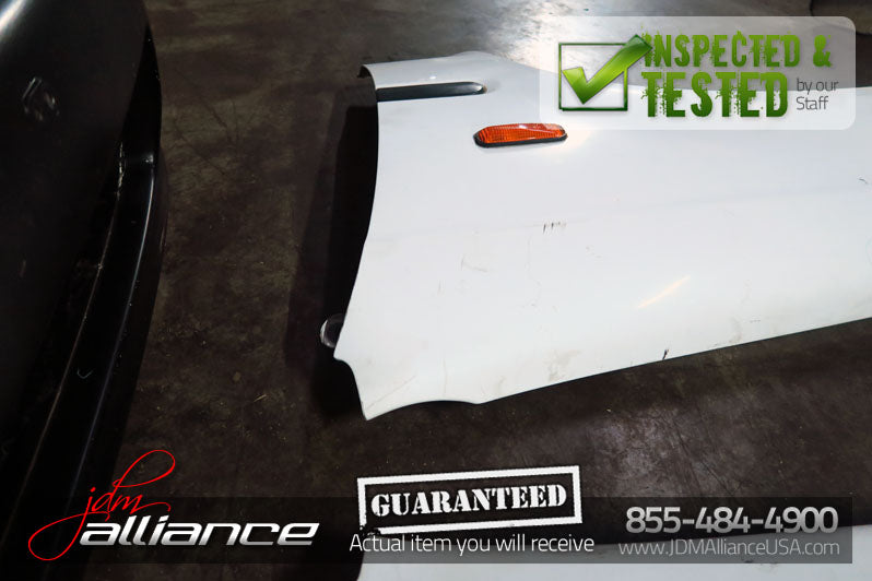 JDM 99-00 Honda Civic EK3 Front Nose Cut Bumper Headlights EK9 EK4 SiR - JDM Alliance LLC