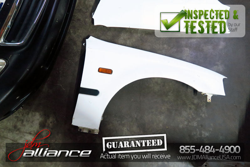 JDM 99-00 Honda Civic EK3 Front Nose Cut Bumper Headlights EK9 EK4 SiR - JDM Alliance LLC