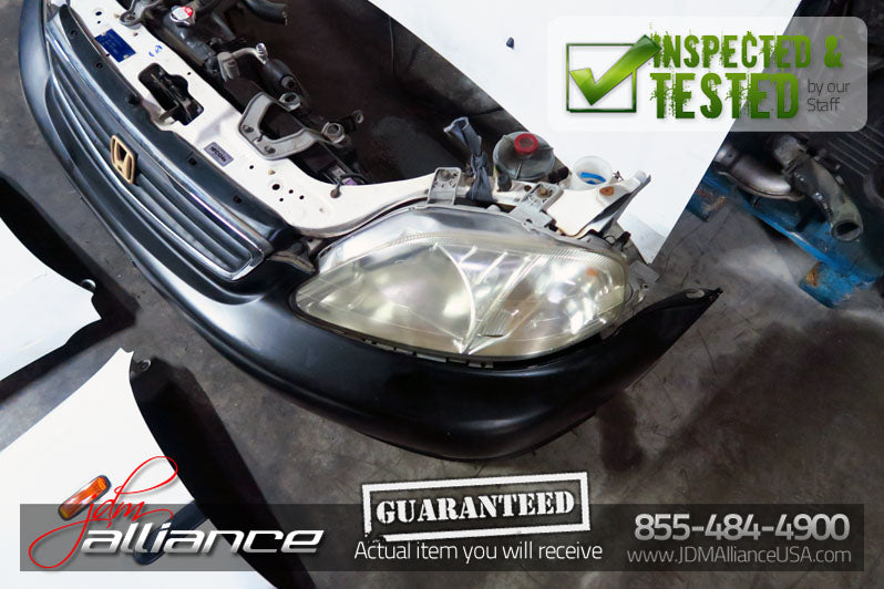 JDM 99-00 Honda Civic EK3 Front Nose Cut Bumper Headlights EK9 EK4 SiR - JDM Alliance LLC