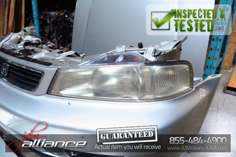 JDM 96-00 Honda Domani Nose Cut Acura EL Front End Hood Headlight MB3 D16A EK - JDM Alliance LLC
