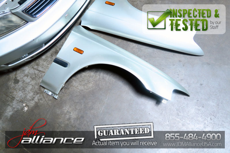 JDM 96-00 Honda Domani Nose Cut Acura EL Front End Hood Headlight MB3 D16A EK - JDM Alliance LLC