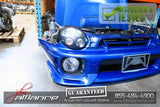 JDM 02-03 Subaru Impreza WRX STi Version 7 Nose Cut Front End Conversion Bugeye - JDM Alliance LLC