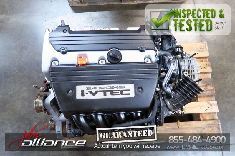 JDM 08-12 Honda Accord / 09-14 Acura TSX K24A 2.4L DOHC i-VTEC Engine - JDM Alliance LLC