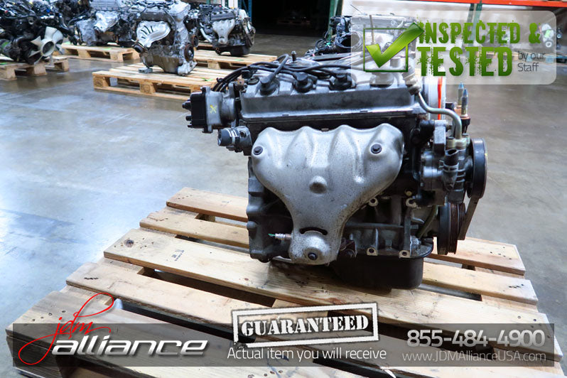 JDM 96-00 Honda D16A 1.6L SOHC obd2 *Non VTEC* Engine - D16Y7 ZC - JDM Alliance LLC