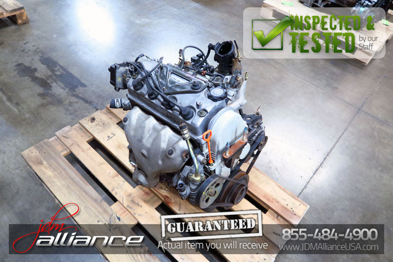JDM 96-00 Honda D16A 1.6L SOHC obd2 *Non VTEC* Engine - D16Y7 ZC - JDM Alliance LLC