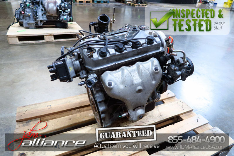 JDM 96-00 Honda D16A 1.6L SOHC obd2 *Non VTEC* Engine - D16Y7 ZC - JDM Alliance LLC
