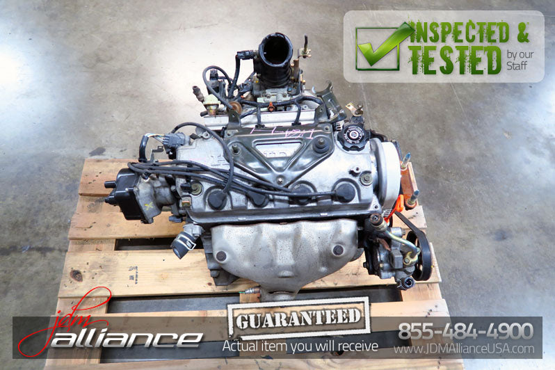 JDM 96-00 Honda D16A 1.6L SOHC obd2 *Non VTEC* Engine - D16Y7 ZC - JDM Alliance LLC