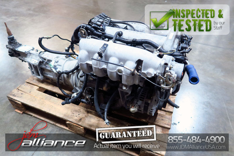 JDM 99-00 Mazda Miata MX-5 B6 1.6L DOHC Engine & 5 Speed Manual Transmission - JDM Alliance LLC