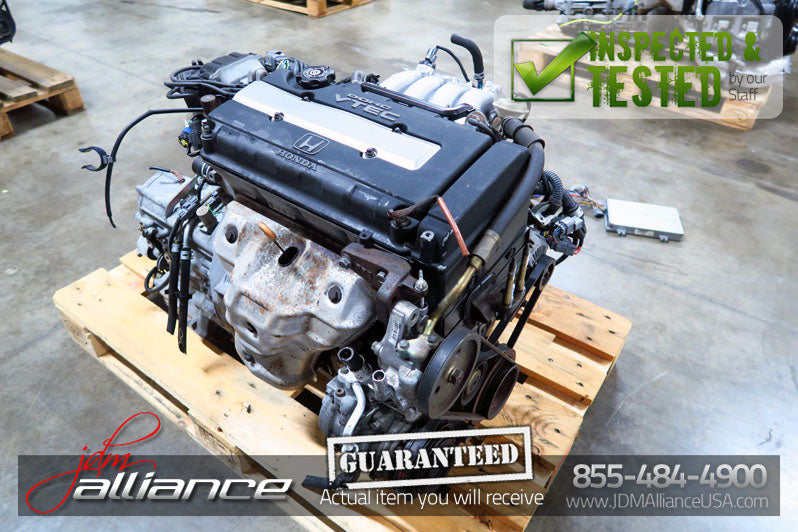 JDM 94-01 Honda Acura Integra GSR B18C 1.8L VTEC obd2 Engine Auto Trans ECU DC2 - JDM Alliance LLC