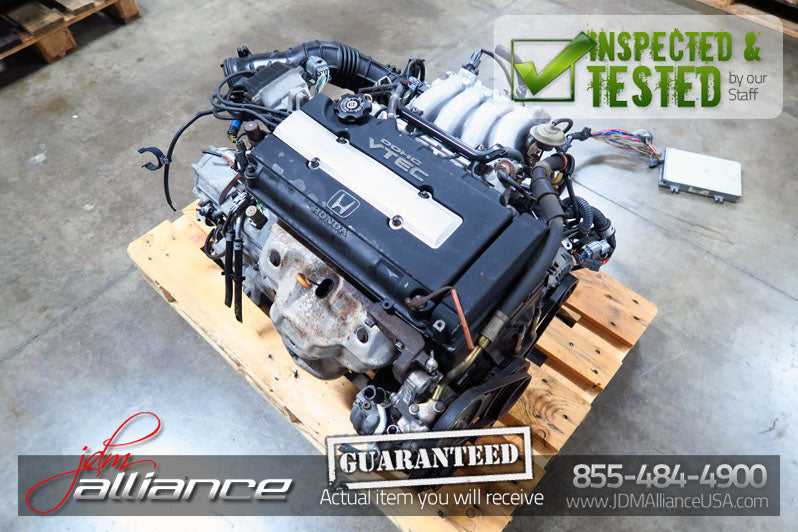 JDM 94-01 Honda Acura Integra GSR B18C 1.8L VTEC obd2 Engine Auto Trans ECU DC2 - JDM Alliance LLC