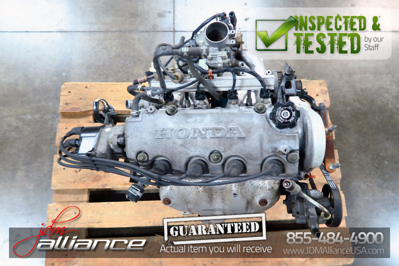 JDM 96-00 Honda D16A 1.6L SOHC obd2 *Non VTEC* Engine - D16Y7 ZC - JDM Alliance LLC