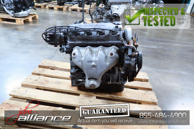 JDM 96-00 Honda D16A 1.6L SOHC obd2 *Non VTEC* Engine - D16Y7 ZC - JDM Alliance LLC