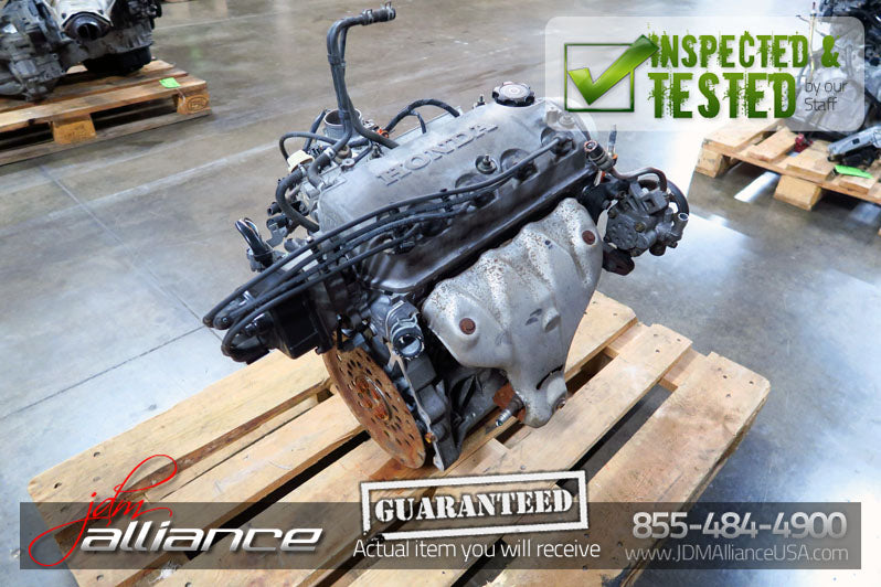 JDM 96-00 Honda D16A 1.6L SOHC obd2 *Non VTEC* Engine - D16Y7 ZC - JDM Alliance LLC