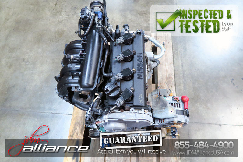 JDM 02-06 Nissan Altima Sentra QR20DE 2.0L DOHC Engine QR25 Replacement - JDM Alliance LLC