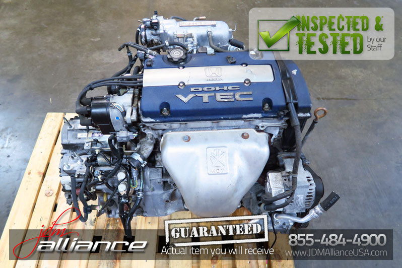JDM 98-02 Honda Accord SiR H23A 2.3L DOHC VTEC Engine 97-01 Prelude H22A4 F20B - JDM Alliance LLC