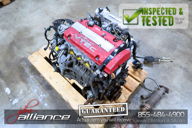 JDM 97-01 Honda Prelude Type SH H22A 2.2L DOHC VTEC Engine and 5 Spd LSD Trans